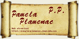 Pamela Plamenac vizit kartica